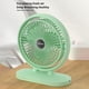 thumbnail image 5 of Hogar y jardín, Decoración de otoño, Ventiladores, Ventilador pequeño silencioso de tres velocidades y múltiples ángulos, 9 pulgadas, soporte doble, ventilador de viento fuerte., 5 of 7