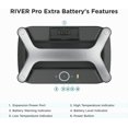 thumbnail image 4 of EcoFlow RIVER Pro Smart Extra Battery Portable Power Station Expand River Pro,720Wh Capacity,Solar Generator for Outdoor Camping,Home Backup,Emergency,RV,off-Grid, 4 of 9