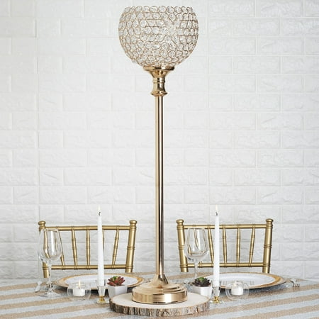 Pool Ball Candle Holder Efavormart Gold Acrylic Chandelier Event Centerpiece/Candle Holder /Wedding Aisle Prop - 10