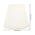 thumbnail image 2 of LABELEPH Beige Linen Lamp Shade for Table Lamp Elegant Half Round Design Soft Lighting for Home, 2 of 5