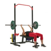 Sunny Health & Fitness Power Zone Squat Rack Power Rack Power Cage for Strength Training Home Gym Squat Cage, SF-XF9931