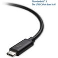 thumbnail image 4 of Cable Matters Certified 20 Gbps Thunderbolt 3 Cable (USB C Thunderbolt Cable) in Black 6.6 Feet Supporting 100W Charging, 4 of 6