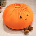 thumbnail image 3 of Food Soup Dumpling Plush Toy Pillow - 28cm/11in Cute Stuffed Bun with Short Legs, Soft Huggable Plushie for Comfort, Decoration & Gift (Size/Colour as Pictured), 3 of 7