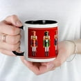 thumbnail image 5 of CafePress - Nutty Nutcracker Toy Soldiers Mug - 11 oz Ceramic Mug - Novelty Coffee Tea Cup, 5 of 6