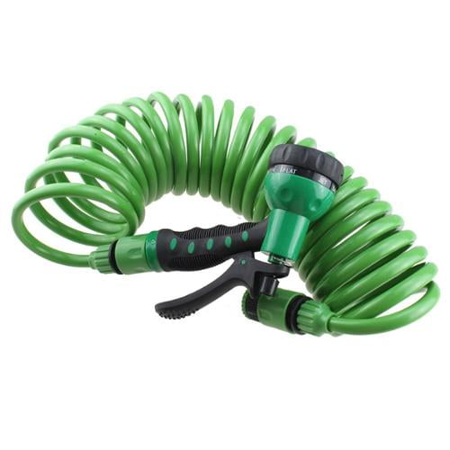 AGPtEK EVA 25FT 7.5M Expandable Garden Hose With Spray Nozzle for Gardening, Recreational... by