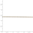 thumbnail image 2 of 14k Yellow Gold 1mm Singapore Chain Necklace - 1.1 Grams - 30 Inch - Spring Ring, 2 of 4