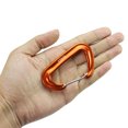 thumbnail image 2 of Yeacher 6 Pcs Mousquetons 12 Kn Mousquetons Robustes pour Hamacs Camping Randonnée Backpacking, 2 of 7