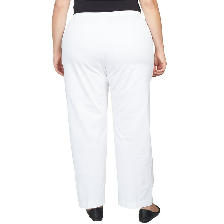 Alfred dunner white pants outlet