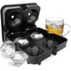 thumbnail image 1 of Ice Cube Molds, 4 Slot Silicone Ice Cube Trays, 1 of 5