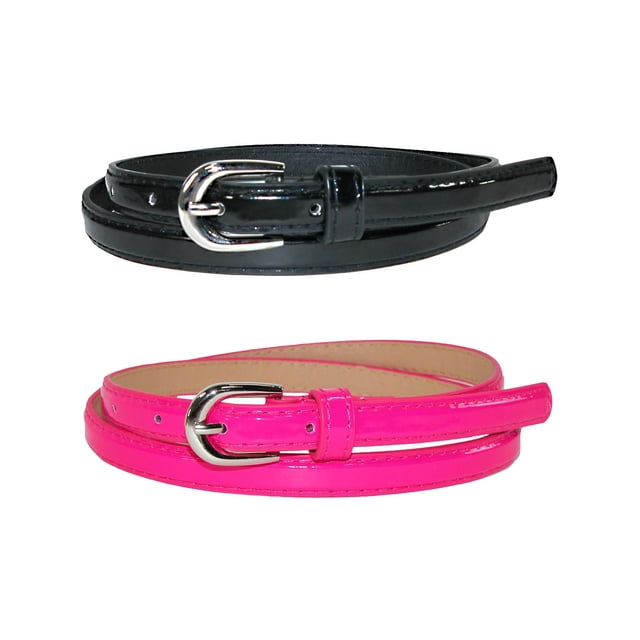 CTM® Ceinture Mince pour Robe (Lot de 2 Couleurs) (pour Femmes)