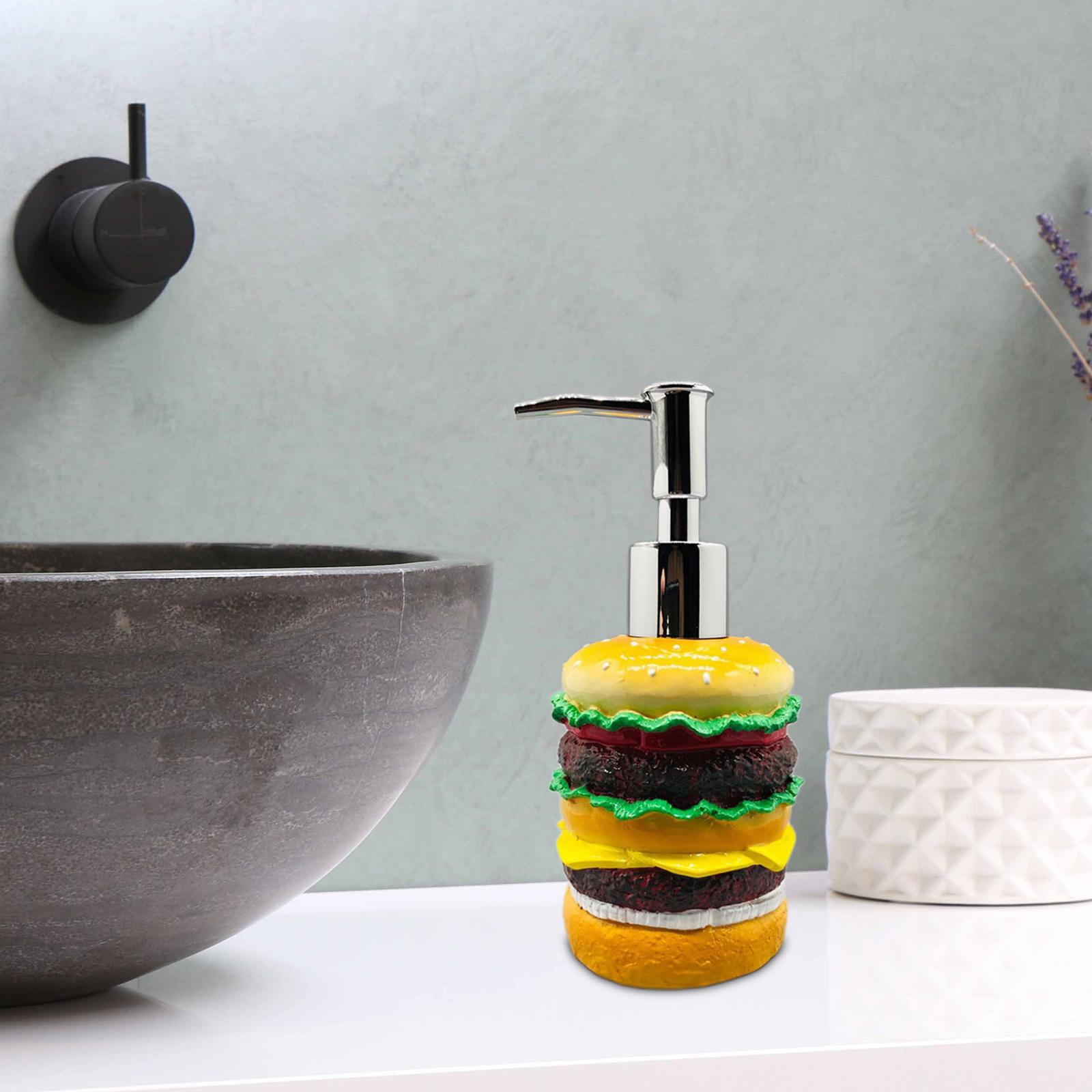Cute Donut Soap Dispenser Shower Dispenser Refillable Pump