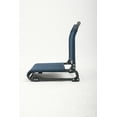Ozark Trail Extra Wide Stadium Seat with Hooks, Blue Cove
