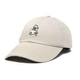 thumbnail image 5 of Dalix Sheep Embroidered Cotton Dad Hat Adjustable Cute Animal Lover Baseball Cap for Everyday Fashion Womens in Beige, 5 of 5