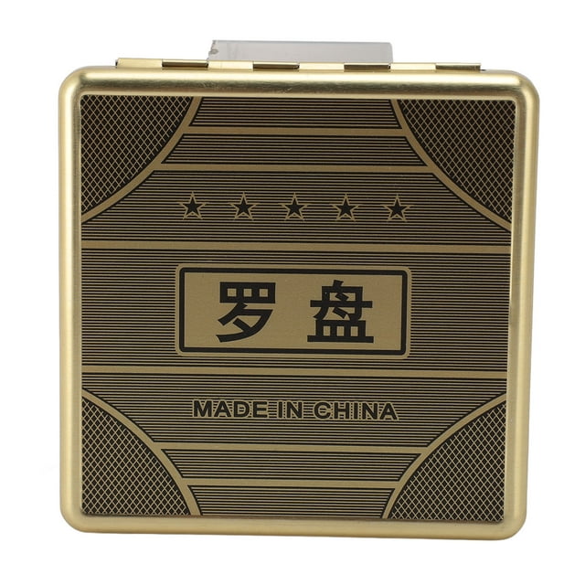 Ancient Technology Iron Precise Flip Top, Feng Shui Luo Pan , Multifunctional Tool For Learning Residential Feng Shui, Gifts