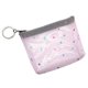 thumbnail image 1 of PVC Heart Pattern Coin Bag Fashion Translucent Net Change Purse Creative Money Bag Pocket Purse with Zipper (Pink), 1 of 3