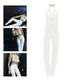 thumbnail image 3 of 1/6 Scale Female Figure Jumpsuits Bodysuits for 12" Action Figure , White, 23.5cm, 3 of 8