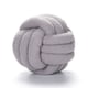 thumbnail image 1 of Almohada de bola anudada tejida a mano, almohada Sherpa para decoración del hogar, almohada para sofá, cojín para cabecera, diámetro de 28CM, gris claro oso de fresa Electrónica, 1 of 7