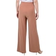 thumbnail image 3 of NY Collection Women's Missy Wide Leg Pull On Pant, 3 of 3