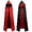 Red, variant on FUZHIQ Unisex Men Women Hooded Halloween Christmas Cloak Party Cape