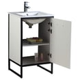 thumbnail image 3 of Fine Fixtures Vdara 20" Bathroom vanity Cabinet Set, Silver Gray, 3 of 6