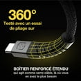thumbnail image 3 of 10' LIGHTNING RUGGED WHITE CABLE, SCO 10FT LIT RUG WHT, 3 of 4