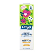 Orajel Kids Naturally Clean Anti-Cavity Toothpaste with Fluoride, 4.2oz