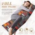 thumbnail image 5 of Lsque BBQ Icons Body Pillow Case Cover,Ultra-Soft Microfiber Bed Pillow Cases 20x54 inches,Elegant Bedding,Breathable Durable Pillow Cover with Envelope Closure, 5 of 8