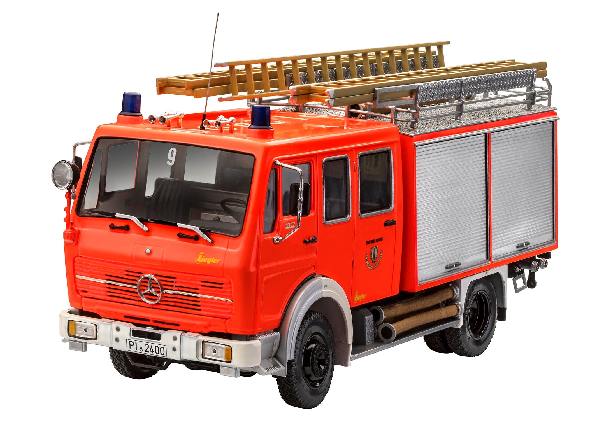 Revell Mercedes Benz 1017 LF16 Fire Engine Limited Edition 1:24 Kit Modello 07655 