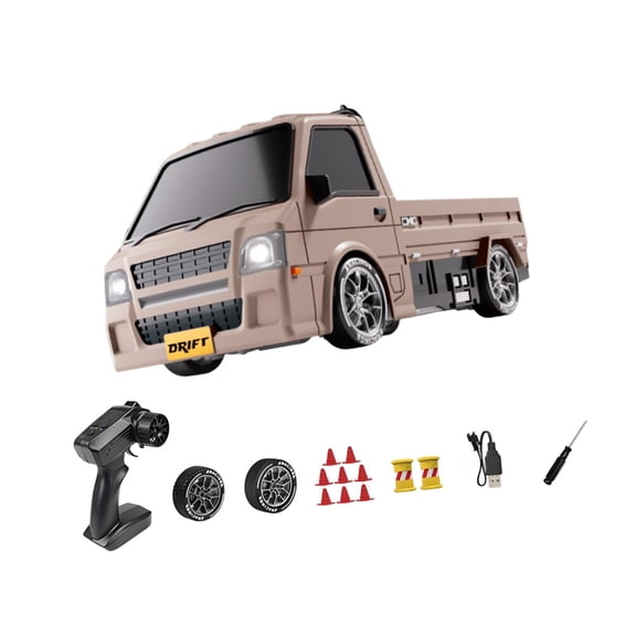 Camión De Juguete A Escala 1/24, Coche De Control Remoto Realista Para Niños De 3 A 7 Años.