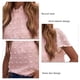 thumbnail image 4 of Camiseta Informal de Verano Manga Corta Elegante Cuello Redondo Transpirable Camiseta de Punto para Mujer ANGGREK Tipo Suelto, 4 of 6