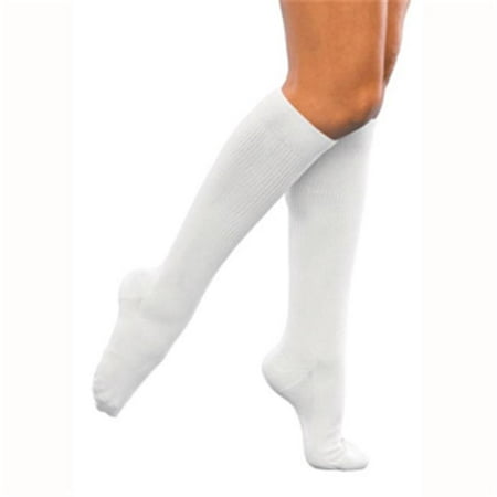 

15-20 mm High Casual Cotton Maternity Sock White - Size C