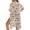 Beige-Cowboy Cactus Horse, variant on SCRAWLGOD Hummingbird Floral Print Women's Swimsuit Coverup Loose Lightweight Bathing Suit Cover Up Soft Half Sleeve Swimsuit Cover Up for Pool Party