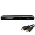 thumbnail image 1 of Reproductor de DVD Sony Ultra Slim Upscaling DVPSR510H con cable HDMI, 1 of 3