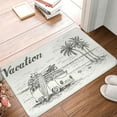 thumbnail image 5 of Disketp Summer Vacation Scene With Camping Van Mat For Front Door Outside - Doormat Outdoor Entrance - Welcome Mats Outdoor,Outside Entry And Outdoor Entrance 16''X24'', 5 of 9