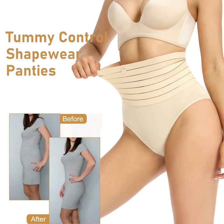 MISS MOLY Tummy Control Shapewear Panties for Women High Waisted