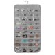thumbnail image 3 of Bolsa para colgar joyas de doble cara con 80 compartimentos, 3 of 5