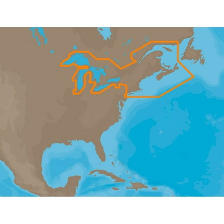 - C-MAP NA-M026 C-CARD FORMAT GREAT LAKES AND THE MARITIMES NA-M026C-CARD