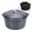 Silver - Hanging Handle, variant on Nieyigj 5L Large Capacity Portable Camping Mess Kit Aluminum Alloy Outdoor Picnic Pot Dual Handle Cookware with Steaming Tray