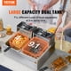 thumbnail image 2 of Freidora comercial VEVOR de doble tanque 3000 W eléctrica 8.6 L, 2 of 9