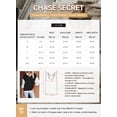 thumbnail image 3 of Chase Secret Sleeveless Sweater Vest for Women Oversized V Neck Solid Color Cable Knit Pullover Tops, 3 of 8