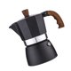 thumbnail image 3 of Billuyoard Cafetera Cafetera de aluminio Olla para el hogar Accesorio de cocina Juegos de servir café y té Negro 150ml Billuyoard HA002820-03B, 3 of 6