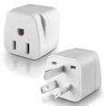 thumbnail image 1 of Adaptador de corriente OFOAEEA de EE. UU. a Australia, enchufe tipo I, paquete de 2, 1 of 6