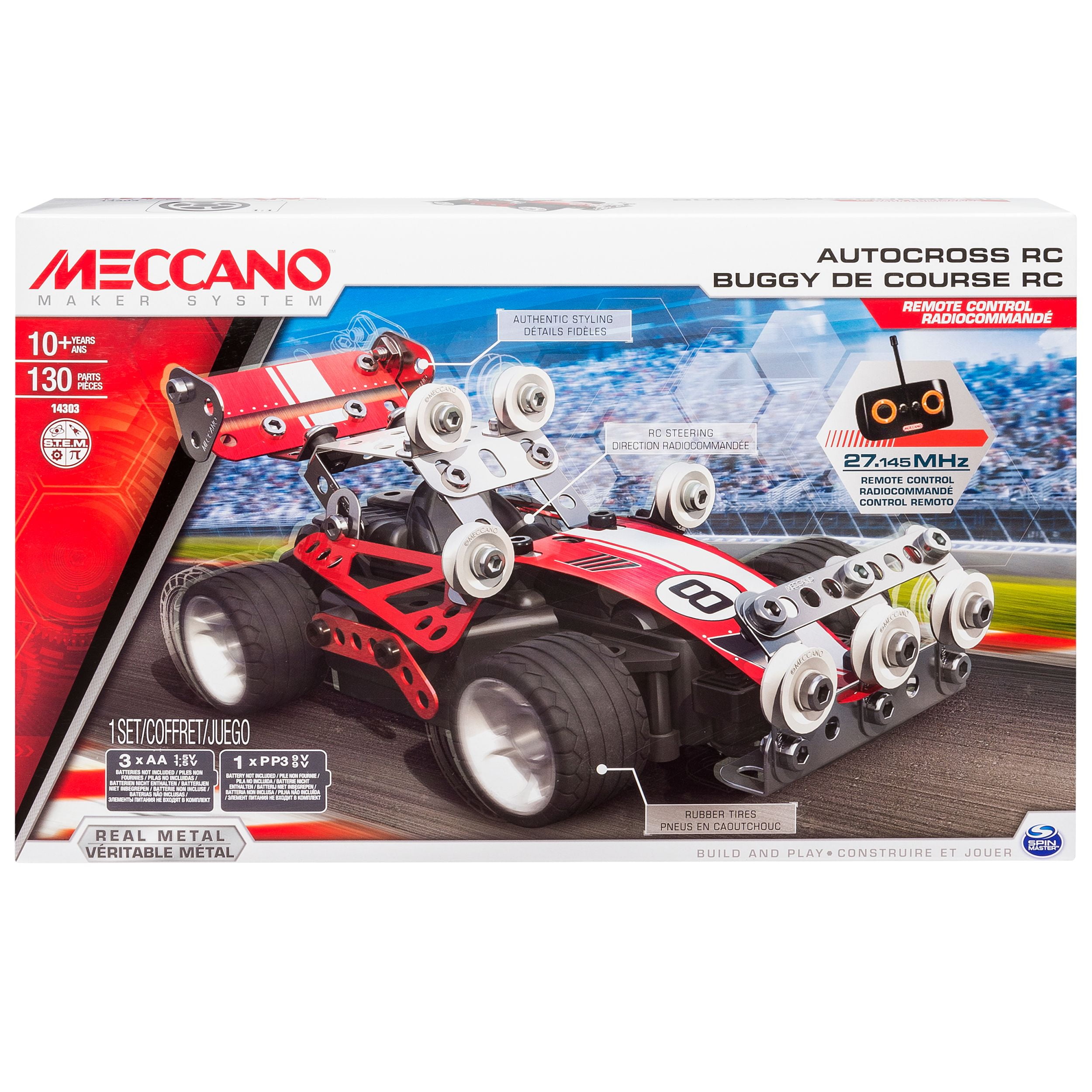 meccano remote car