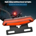 thumbnail image 6 of Yibooy LED Ebike Brake Rear Light Turn Functional Tail Light for 36V 48V Electric Bike, 6 of 9