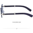 thumbnail image 7 of Small Rectangle Rimless Sunglasses Men Frameless Sun Glasses for Male Shades， Sunglasses 14727, 7 of 7