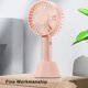 thumbnail image 3 of Cateissary Herramientas de ventiladores de aire de bolsillo, enfriador de viaje de carga conveniente, ventilador silencioso de mano ajustable Electrodomésticos Rosado, 3 of 6