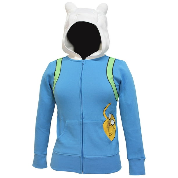 Adventure Time Adventure Time Finn Jake In Pocket Juniors Costume Zip