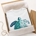 thumbnail image 4 of Sea Turtle Ocean Quote Graphic T-Shirt, Unisex Beach Vacation Crewneck Tee, 4 of 9