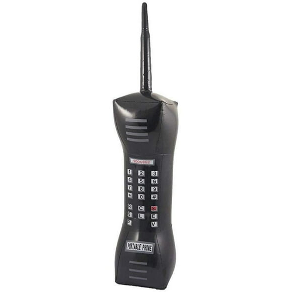 Inflatable 80s 90s Party Props Radio or Mobile Phone PVC Durable for Themed Parties Realistic Design