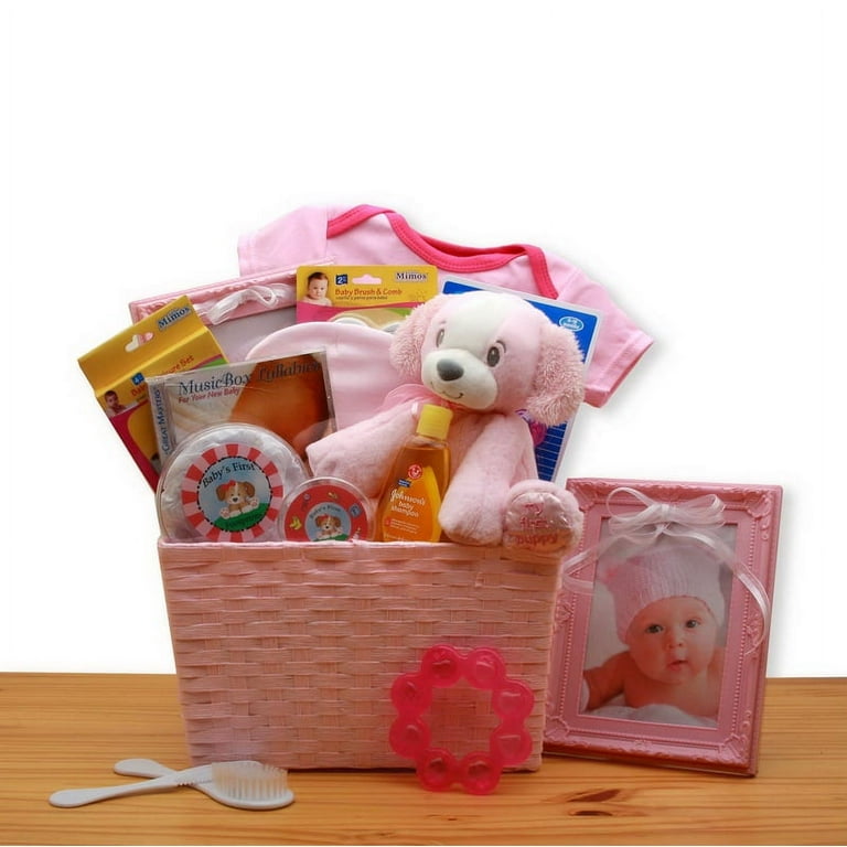 Newborn baby girl baskets sales